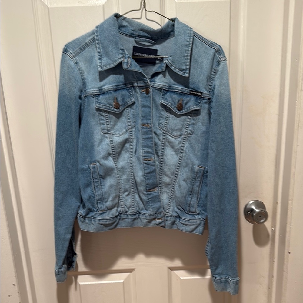 Calvin Klein Blue Jean Jacket Classic Style